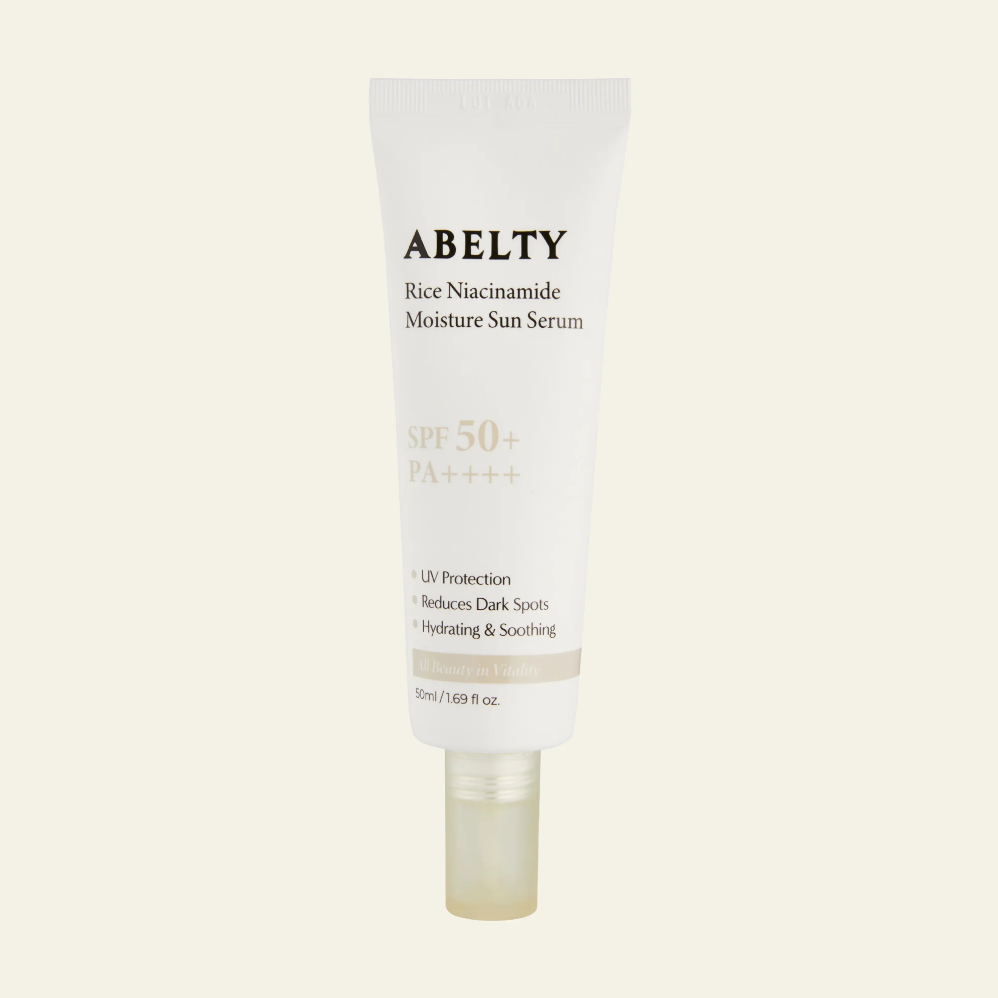ABELTY RICE NIACINAMIDE MOISTURE SUN SERUM - Image 2