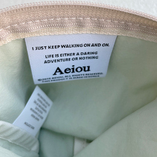 Aeiou Basic Pouch (L size) Blueberry - Image 4