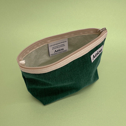 Aeiou Basic Pouch (L size) Rainy Forest - Image 2