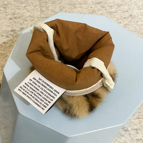 Aeiou Basic Pouch (M size) Leopard Fur - Image 2