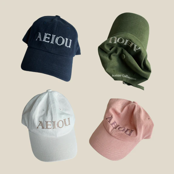 Aeiou Collective Cap (4 Colors)