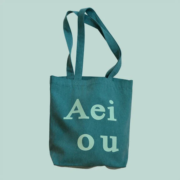 Aeiou Logo Bag (Cotton 100%) Dinosaur