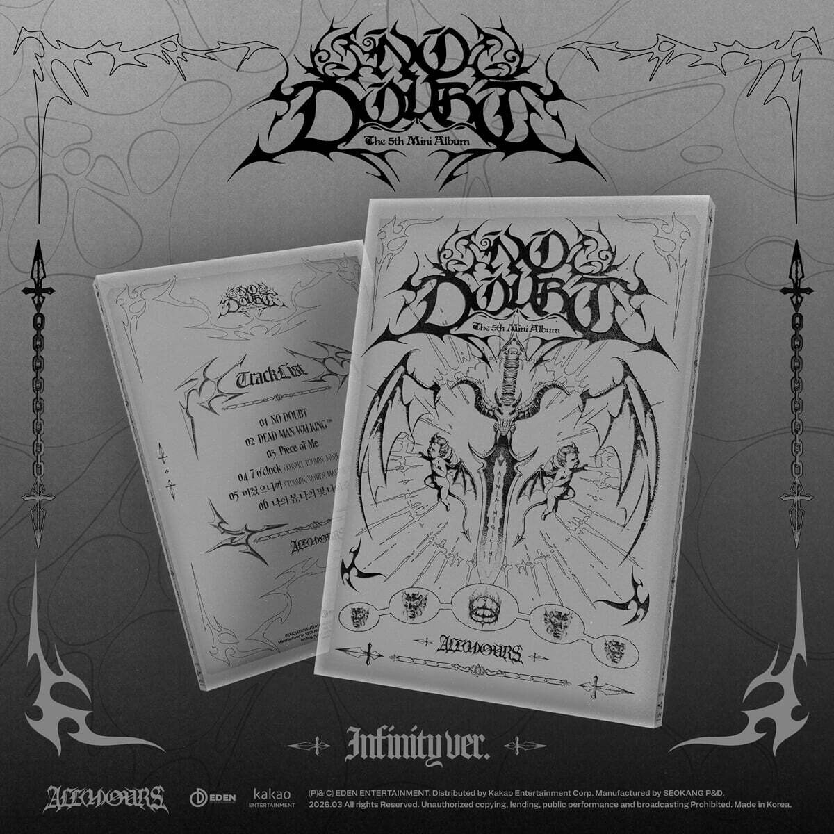 ALL(H)OURS - 5th Mini Album NO DOUBT - Image 2