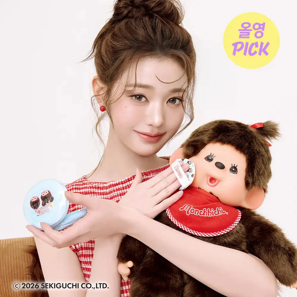 [AMUSE X monchhichi] AIRY PORE COVER CUSHION