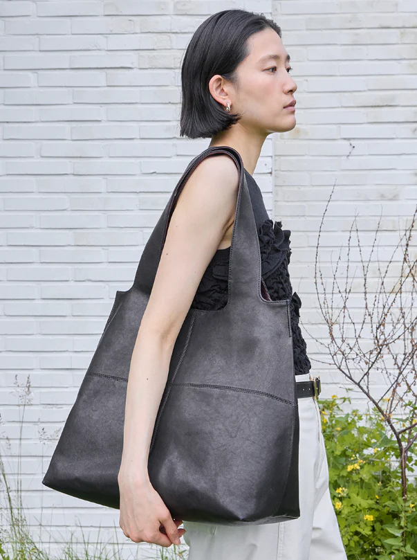 ANDROS Double Lamb Vegetable Shoulder Bag