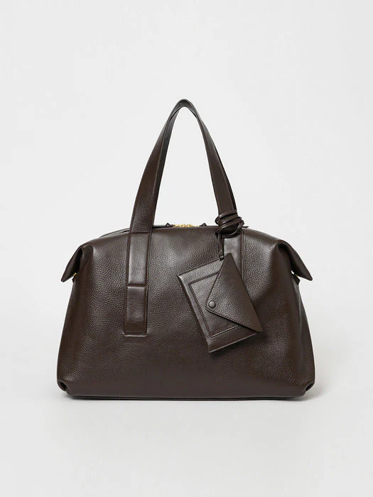 ANDROS Mocha Leather Bag - Image 2