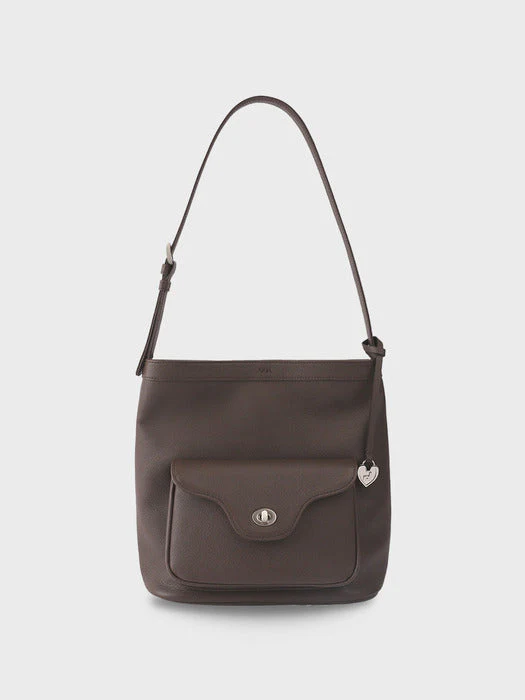 APOA Suave Leather Bucket Bag - Image 4