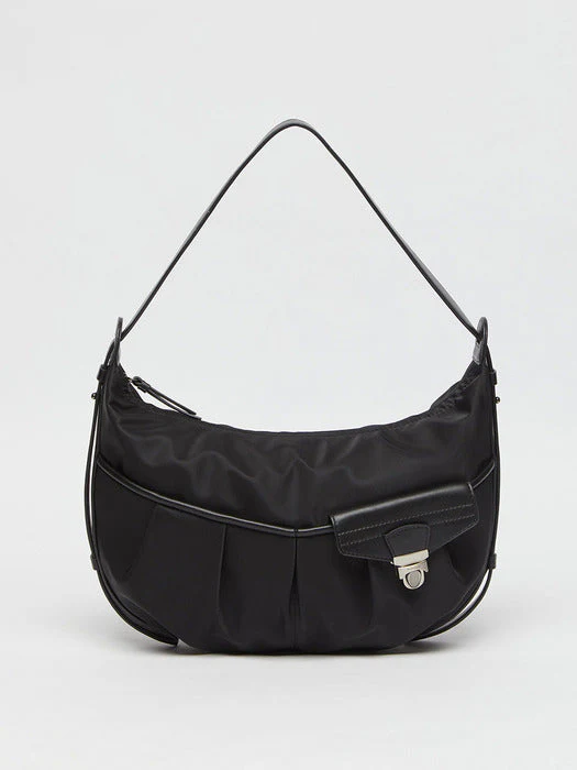 Archivepke Lock pocket bag (Nylon black)