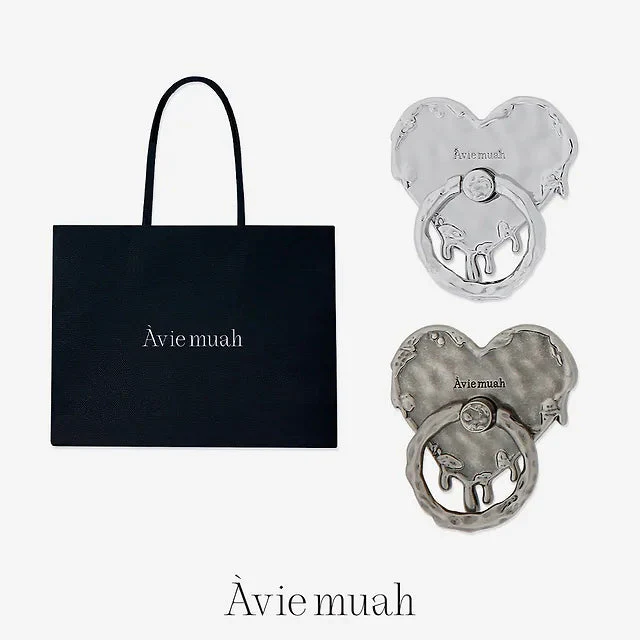 Avie muah heart phone grip