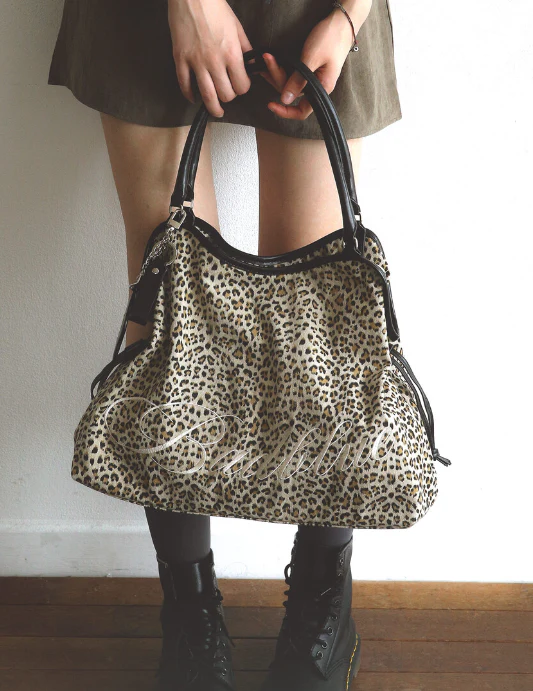 BADBLUE Leopard Dimsum Bag - Image 2