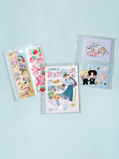 [Be on D] Deco Pocket A6 Binder Refill (Double Side)