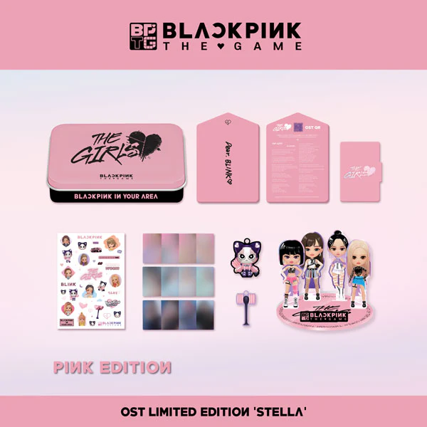 BLACKPINK - THE GAME OST [THE GIRLS] (Stella Ver.) (Limited Edition) - Image 2