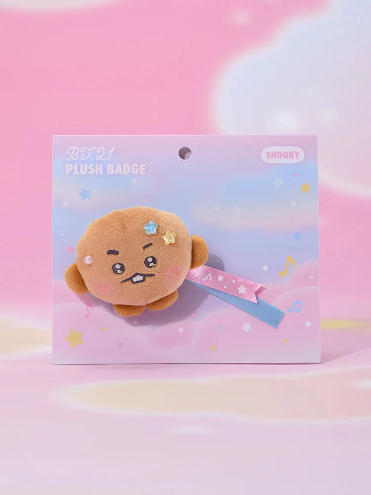 BT21 BEYOND THE JOURNEY PLUSH BADGE - Image 4