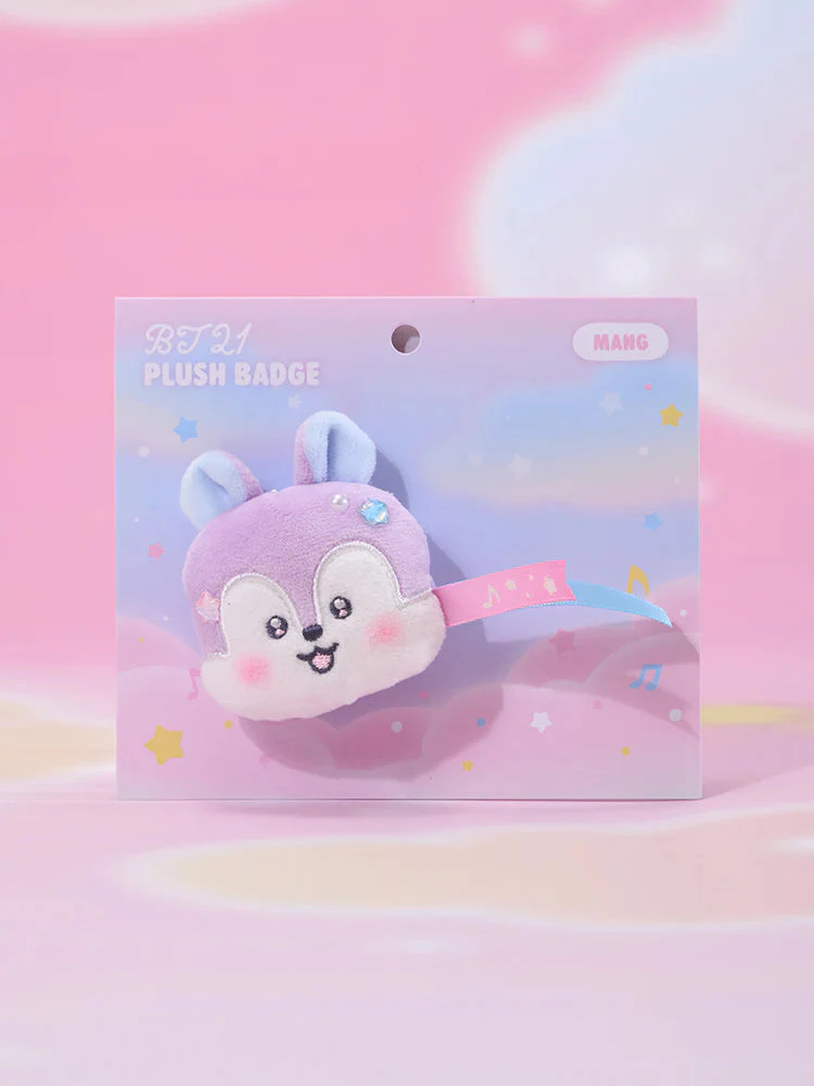 BT21 BEYOND THE JOURNEY PLUSH BADGE - Image 5