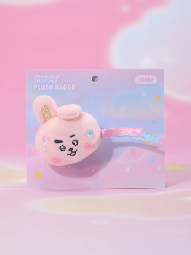 BT21 BEYOND THE JOURNEY PLUSH BADGE - Image 8