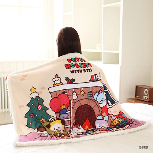 BT21 BLANKET (PETIT HOLIDAY VER.) - Image 3