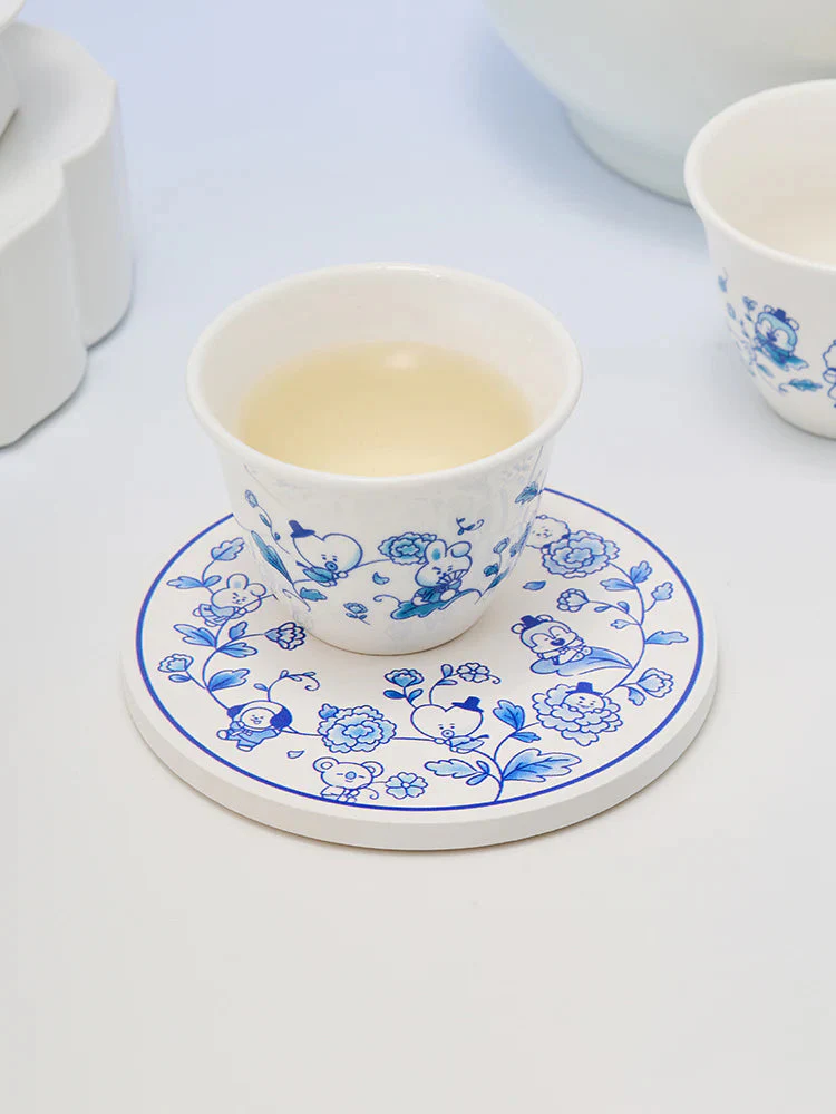 BT21 [K-HANGARI] CERAMIC COASTER - Image 2