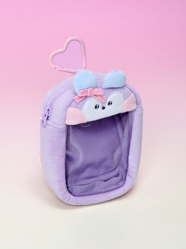 BT21 RIBBONED U minini CLEAR BAG CHARM POUCH - Image 5