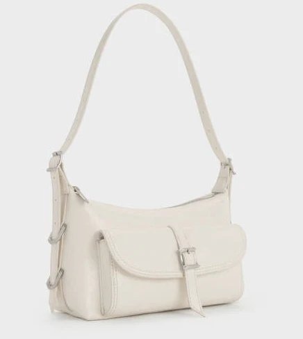 CHARLES & KEITH Mini Brina Belt Hobo Bag - Image 2