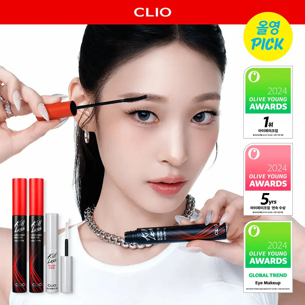 CLIO Kill Lash Superproof Mascara (1+1)