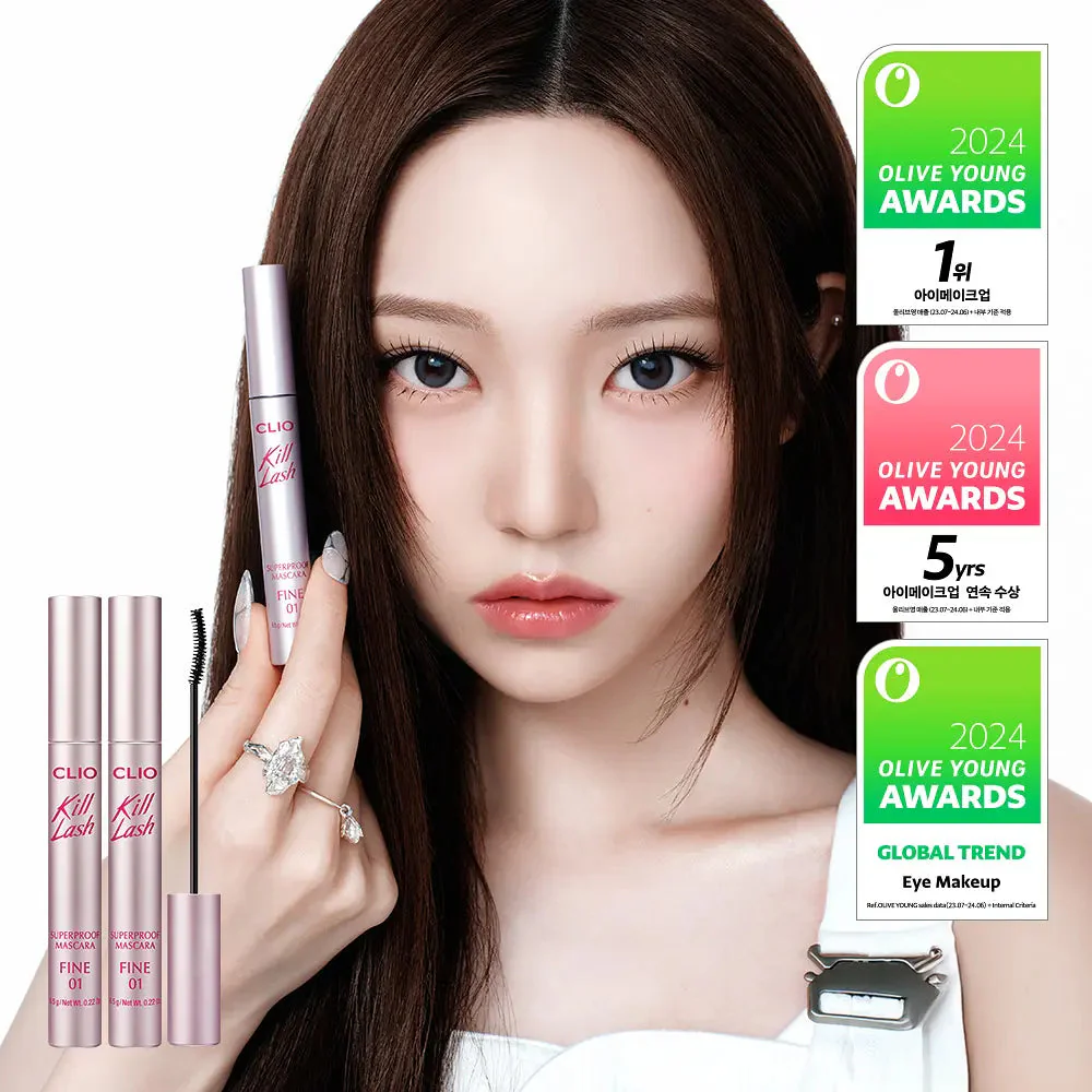 CLIO Kill Lash Superproof Mascara (1+1) - Image 2