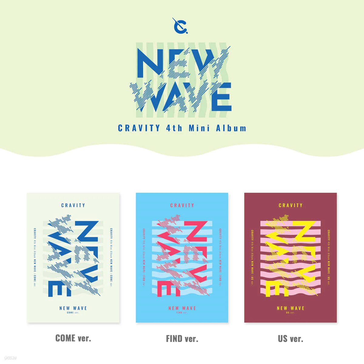 CRAVITY - 4th Mini Album NEW WAVE (Random Ver.)