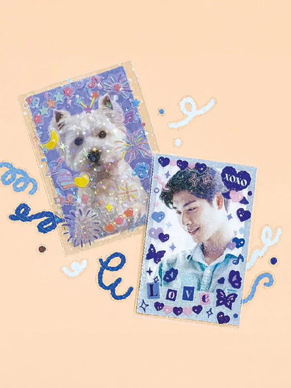 DAISO UV SEAL STICKERS (2 Sheets)