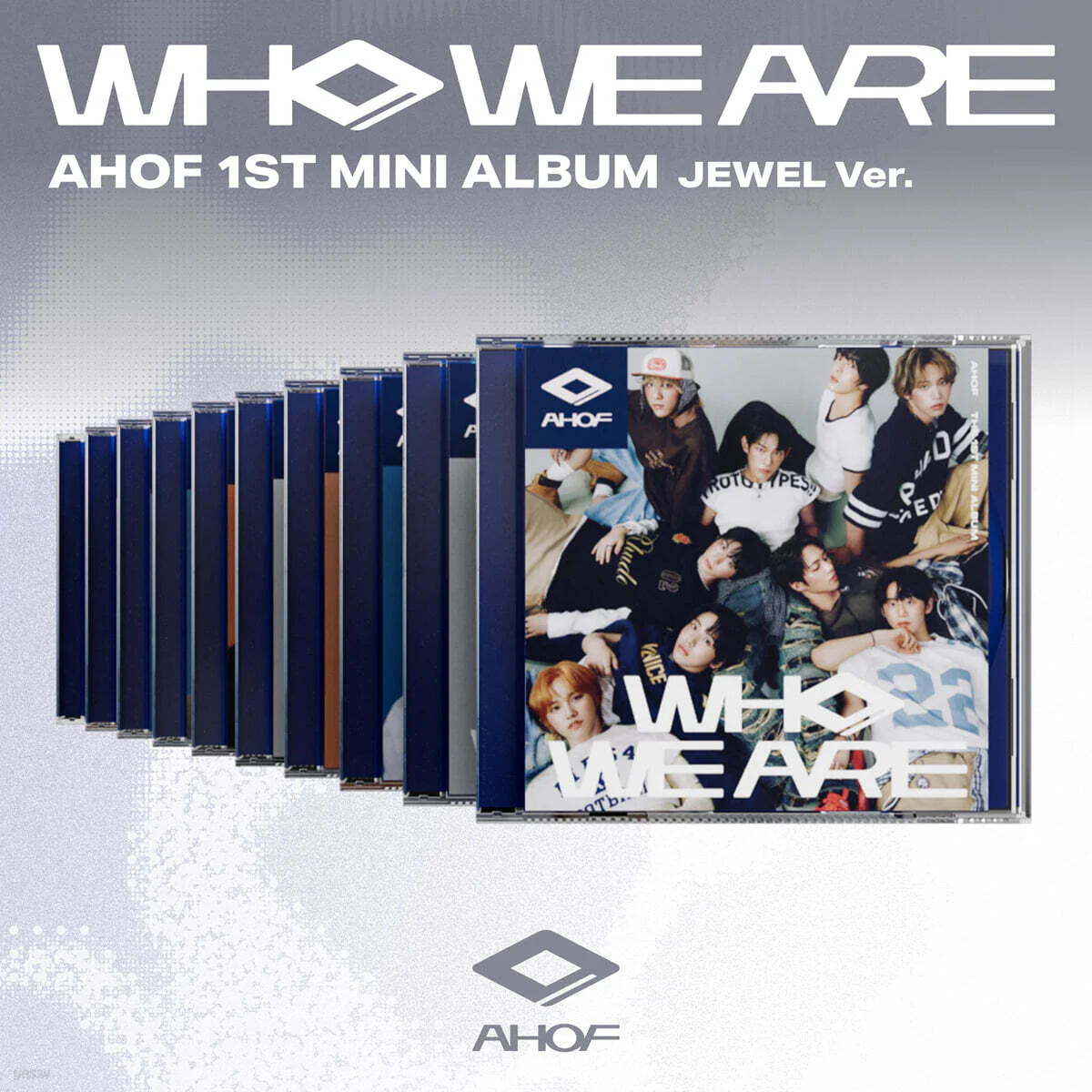 [Deals] AHOF - 1st Mini Album WHO WE ARE (Jewel Ver.) (Random Ver.)