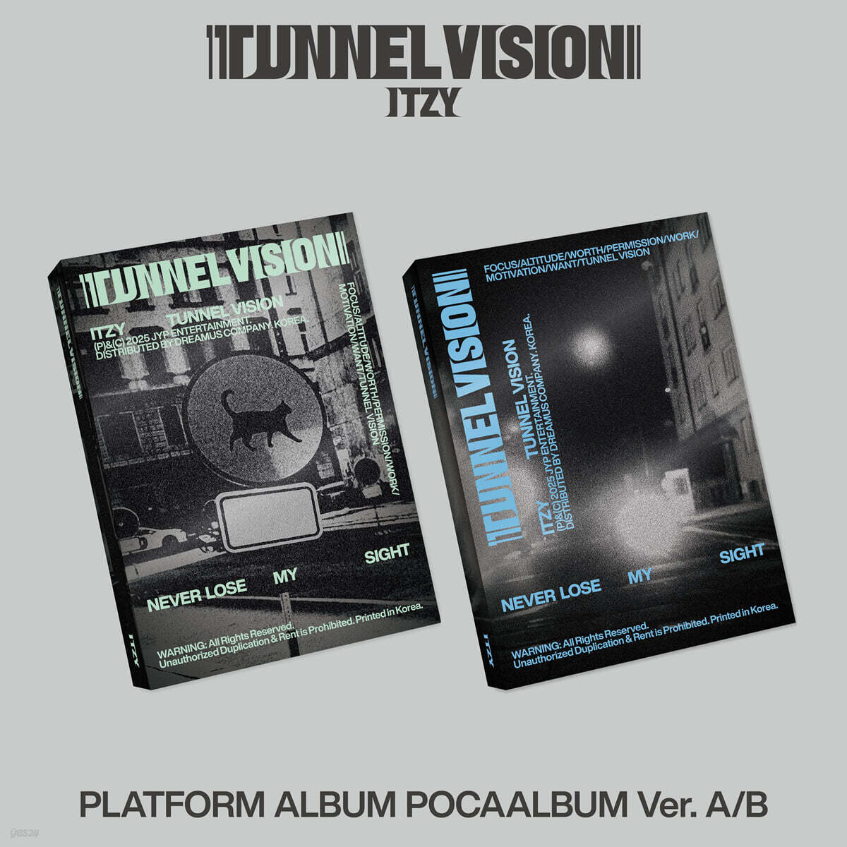 [Deals] ITZY - 11th Mini Album TUNNEL VISION (POCAALBUM) (Random Ver.)