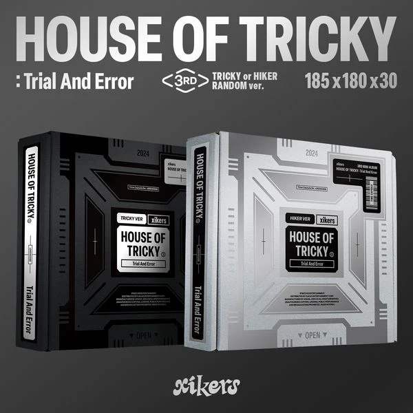 [Deals] xikers - 3rd Mini Album HOUSE OF TRICKY : Trial And Error (Random ver.)