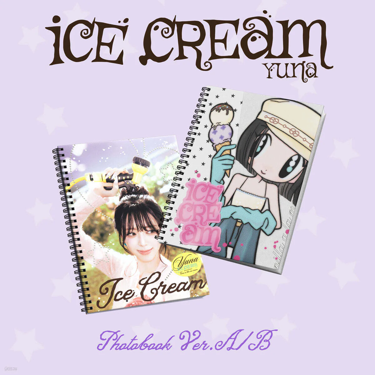 [Deals] YUNA - 1st Mini Album Ice Cream (Photobook Ver.) (Random Ver.)