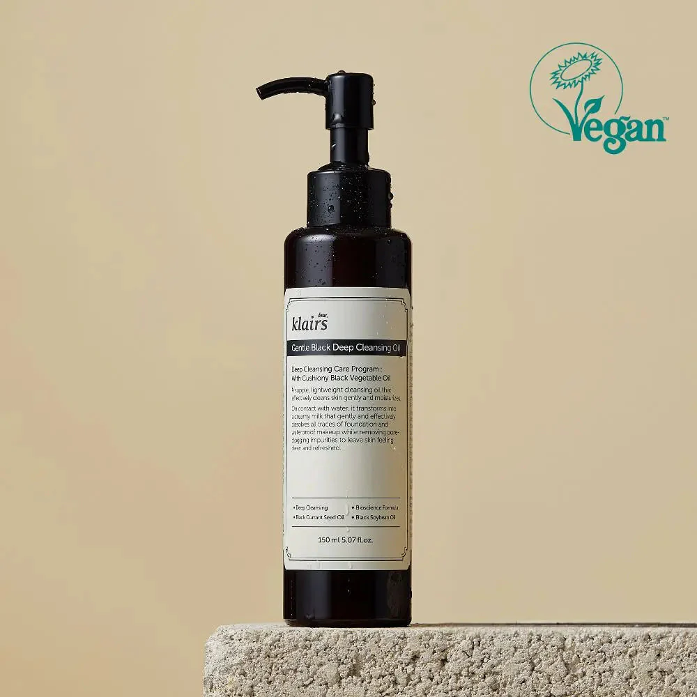dear klairs Gentle Black Deep Cleansing Oil 150ml