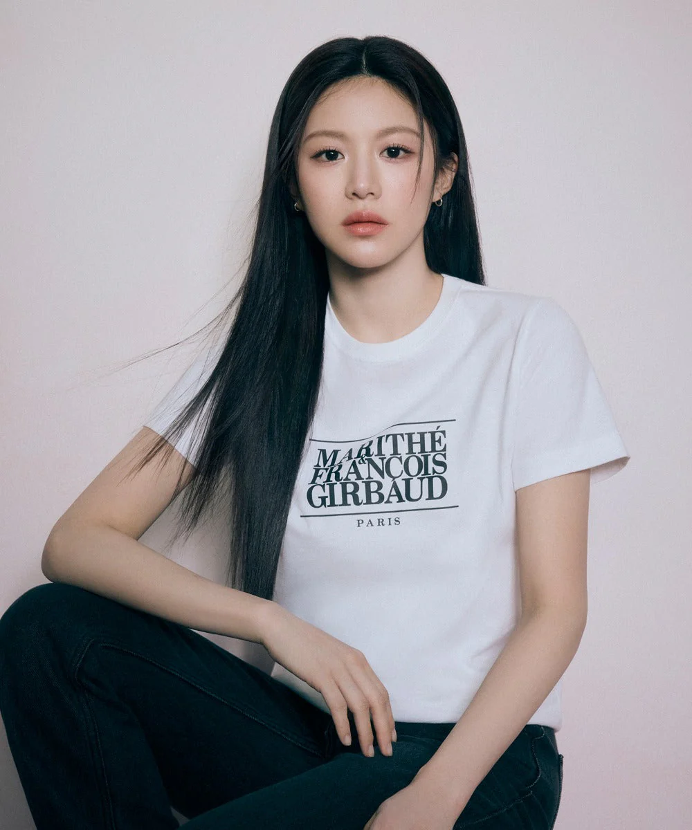 MARITHE FRANCOIS GIRBAUD W CLASSIC LOGO TEE