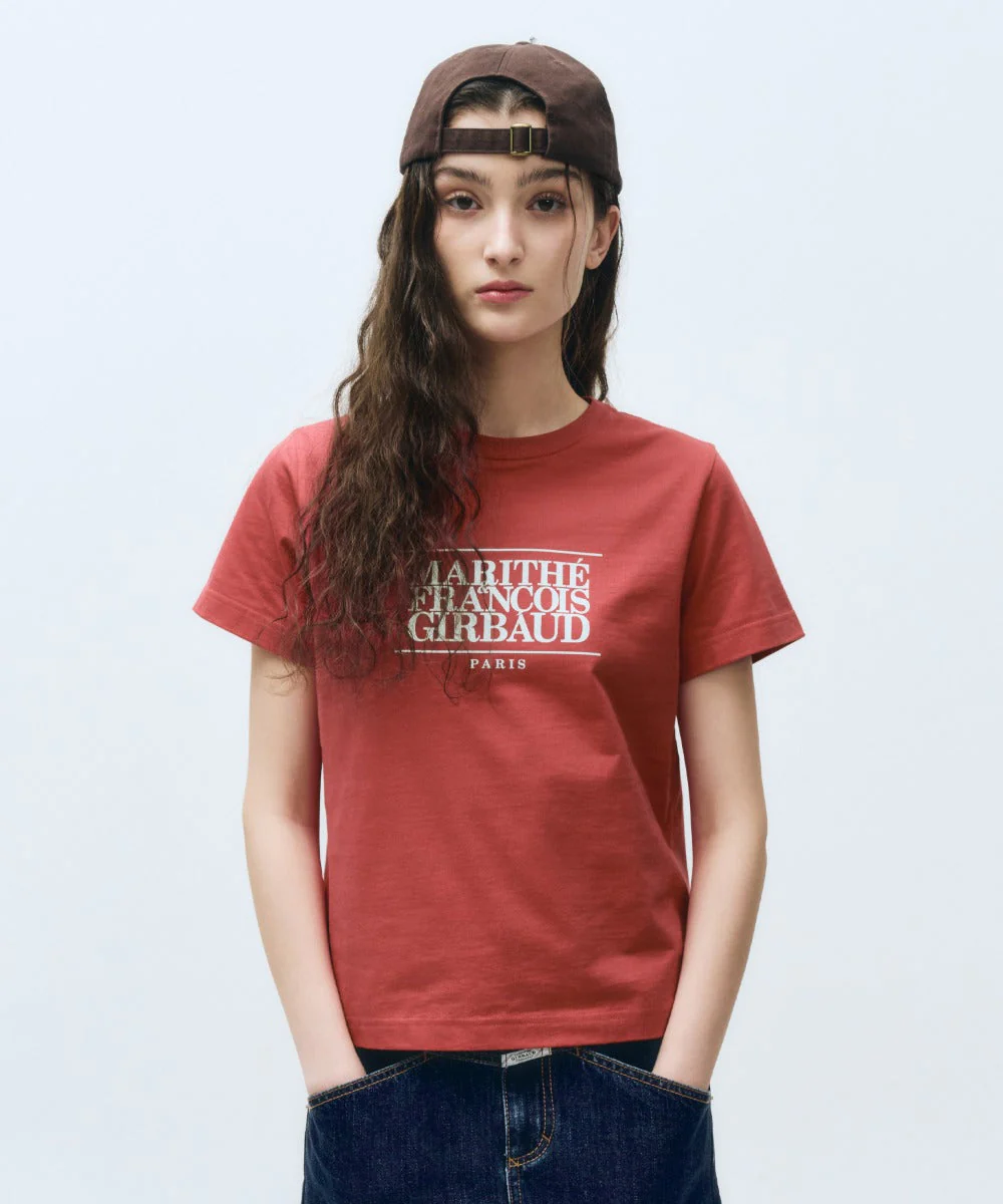 MARITHE FRANCOIS GIRBAUD W CLASSIC LOGO TEE - Image 2