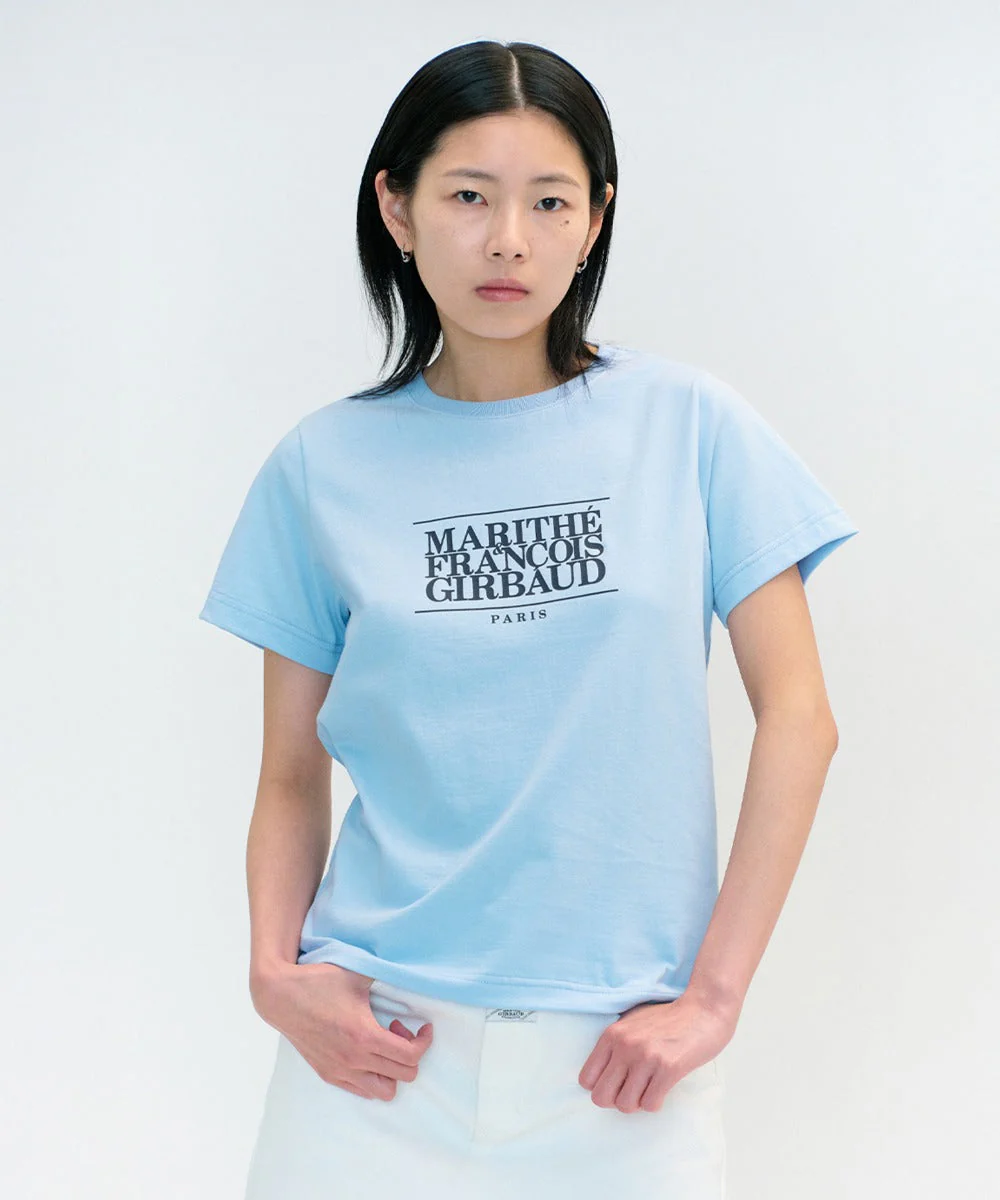 MARITHE FRANCOIS GIRBAUD W CLASSIC LOGO TEE - Image 5