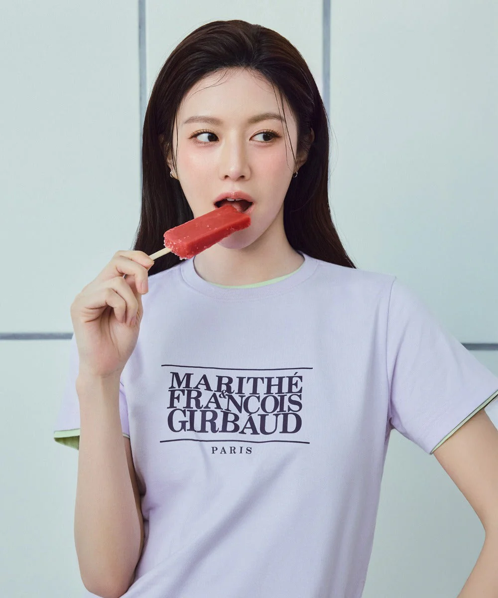 MARITHE FRANCOIS GIRBAUD W CLASSIC LOGO TEE - Image 7