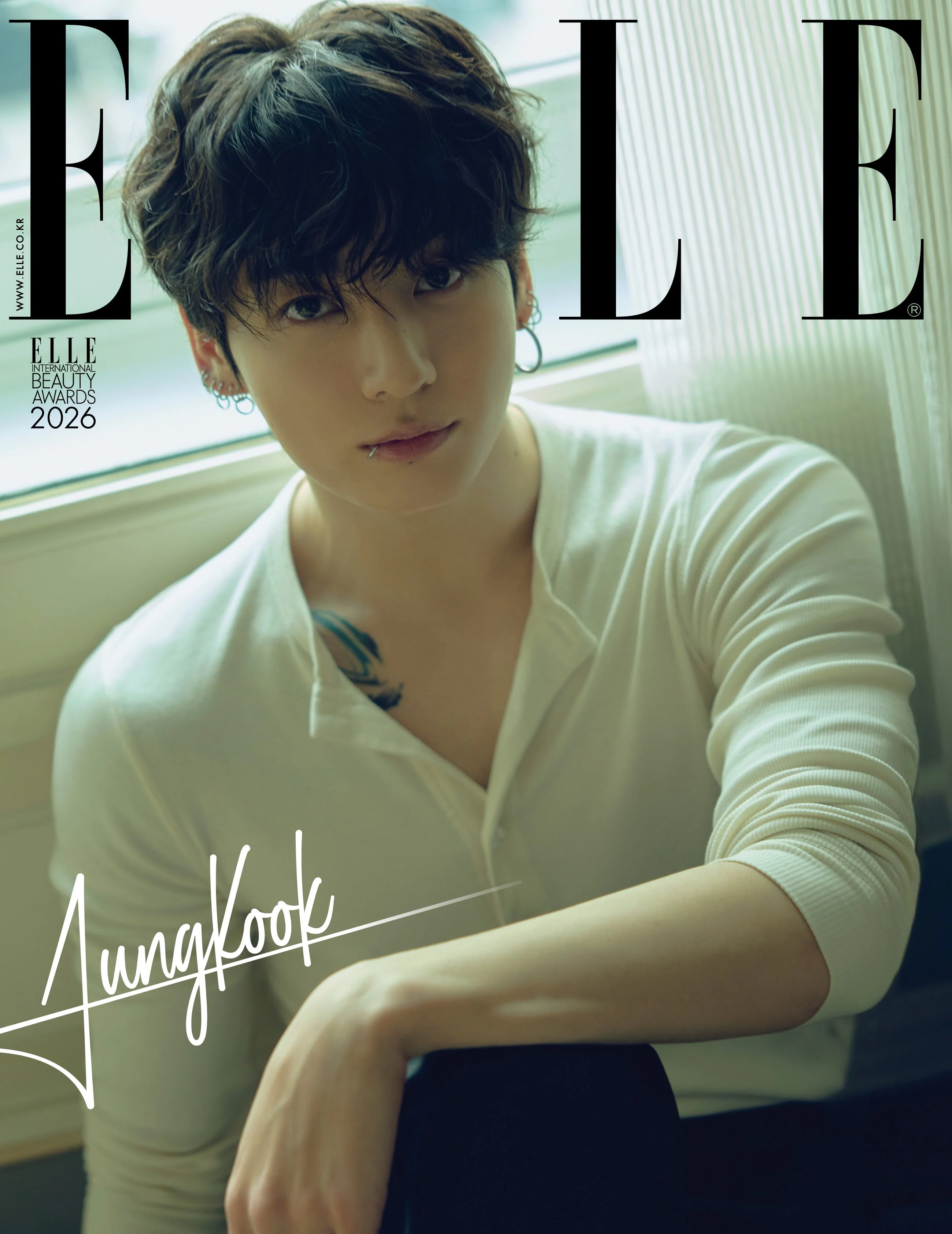 ELLE KOREA MAGAZINE 2026.01 (COVER : BTS JUNG KOOK) - Image 4