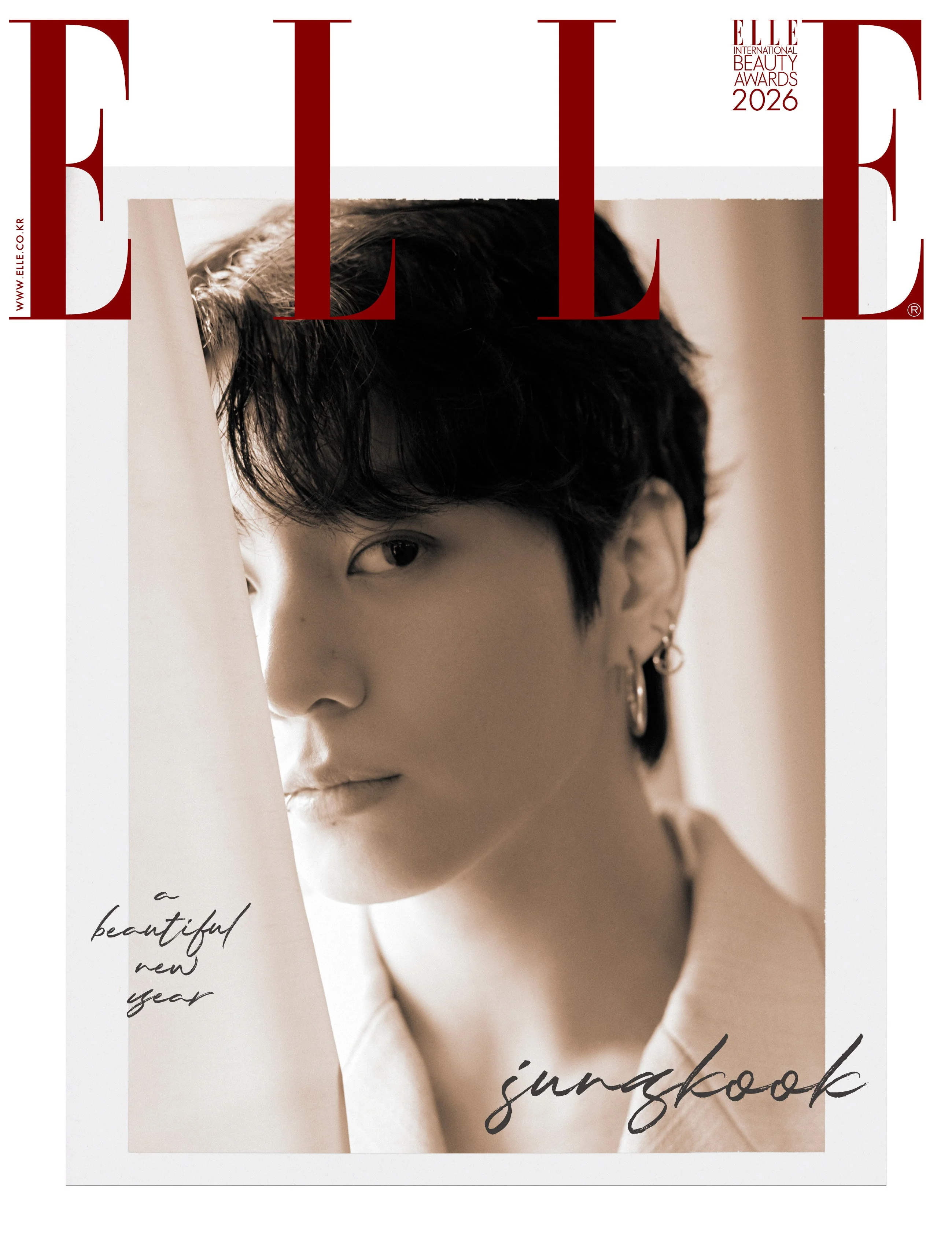 ELLE KOREA MAGAZINE 2026.01 (COVER : BTS JUNG KOOK) - Image 6