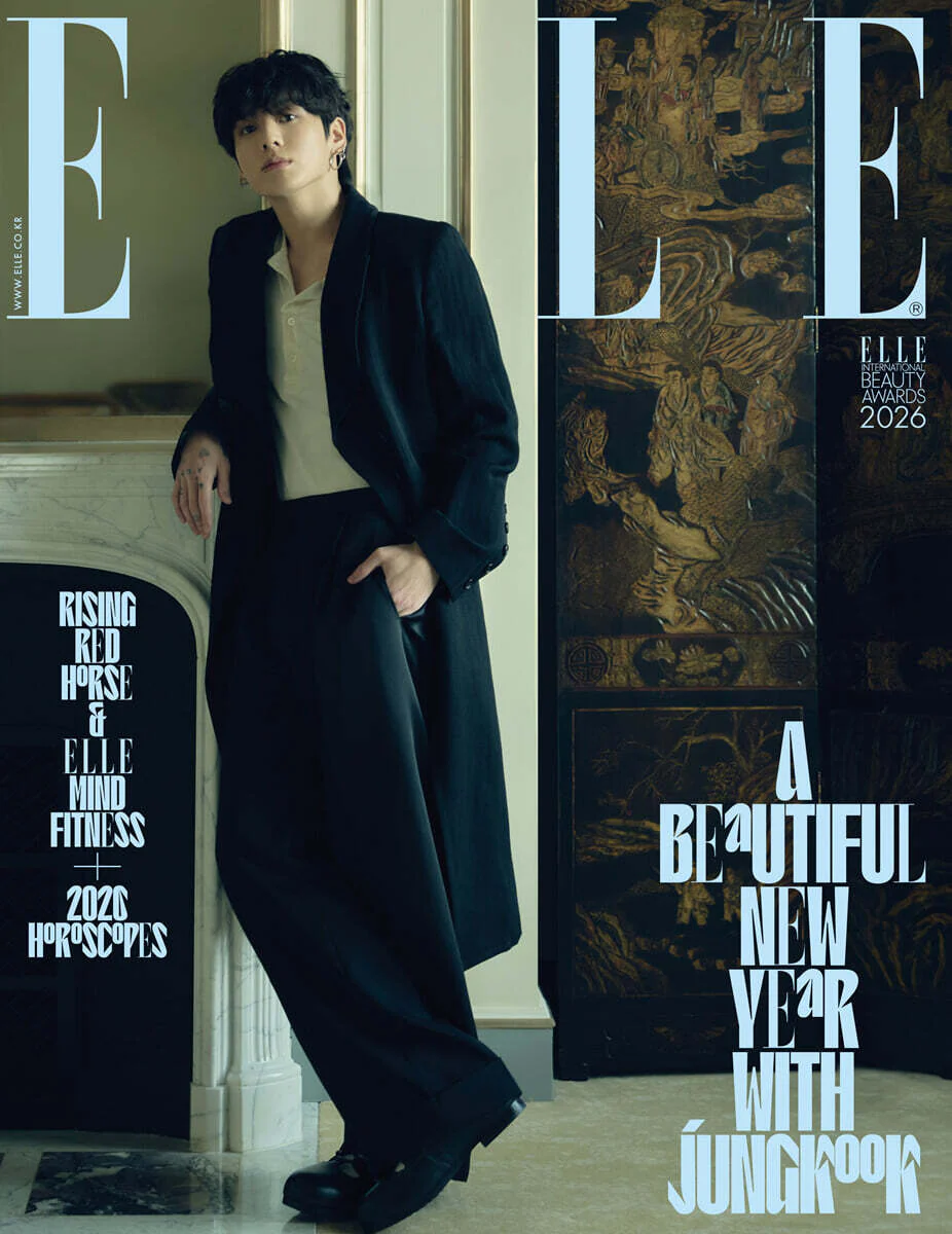 ELLE KOREA MAGAZINE 2026.01 (COVER : BTS JUNG KOOK) - Image 8
