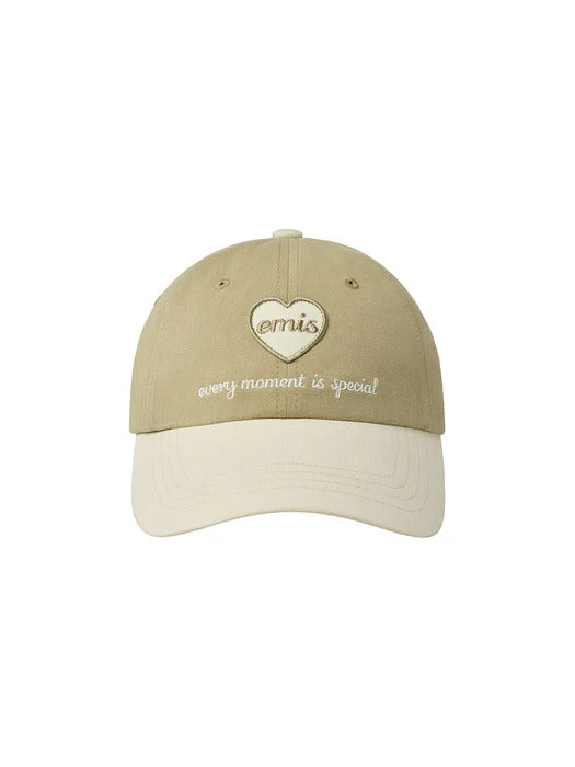 EMIS HEART WAPPEN TONE ON TONE BALL CAP - Image 5