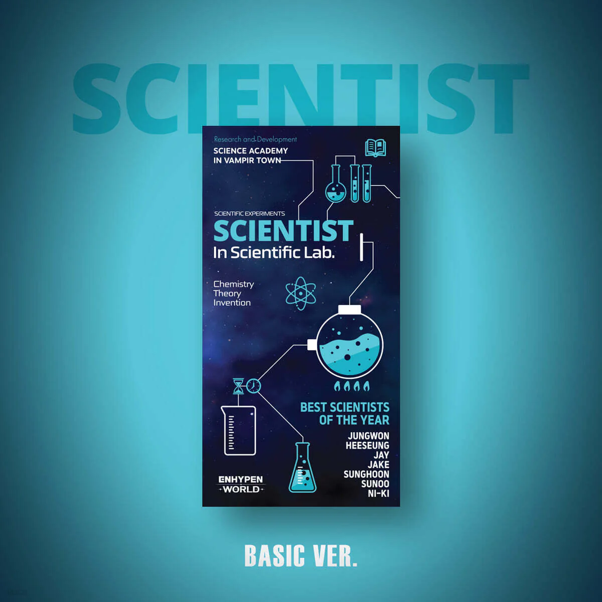 ENHYPEN - WORLD COUPON CARD COLLECTION (SCIENTIST) (BASIC Ver.)