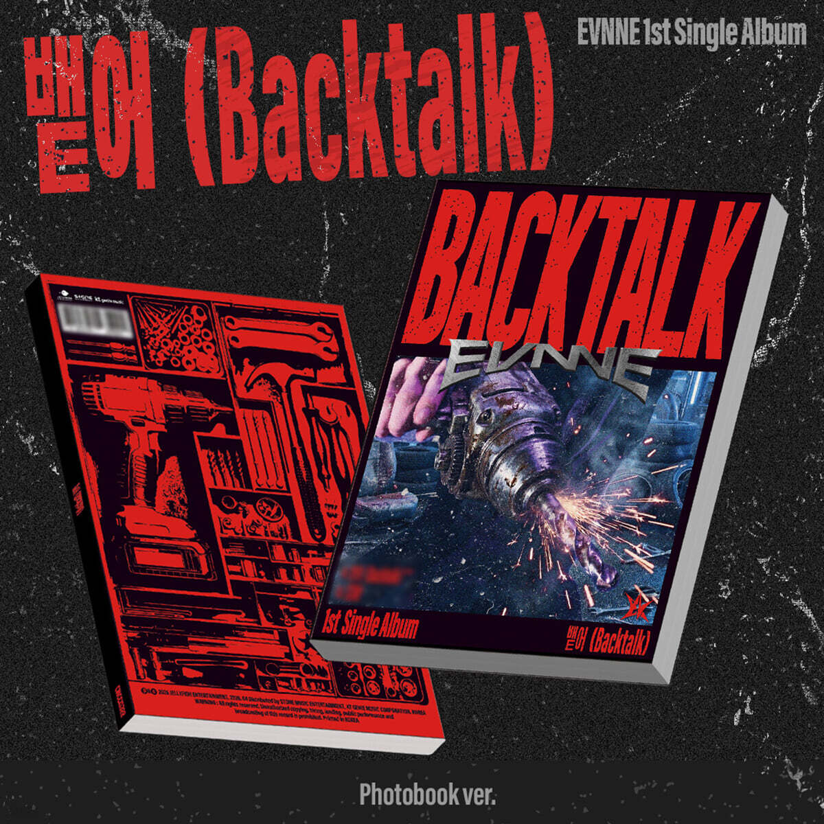 EVNNE - 1st Single Album Backtalk