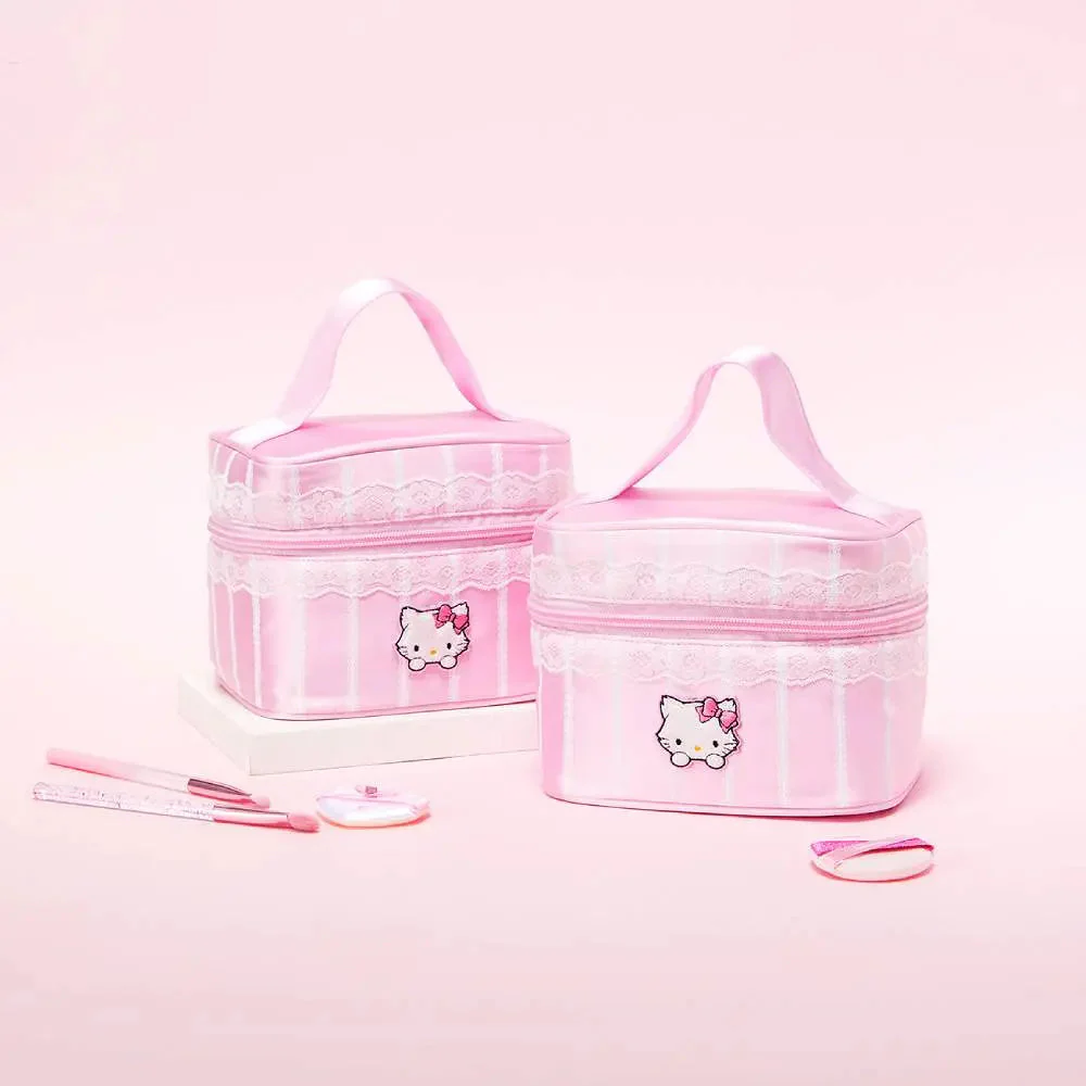 [Fillimilli X CHARMMYKITTY] 3 Accessories (Multi Pouch / UV Protection 3-Fold Umbrella / Picnic Mat & Pouch)