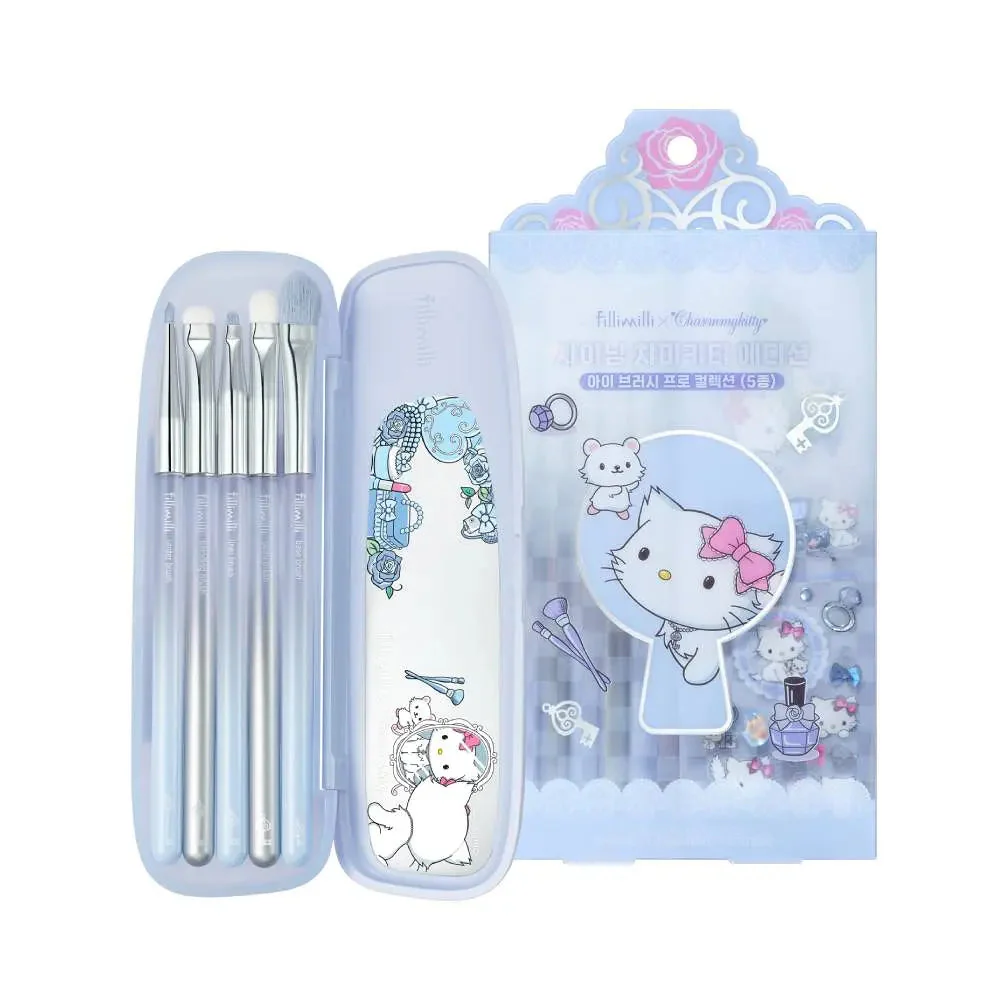 [Fillimilli X CHARMMYKITTY] Eye Brush Pro Collection (+ Rhinestone Sticker) - Image 2