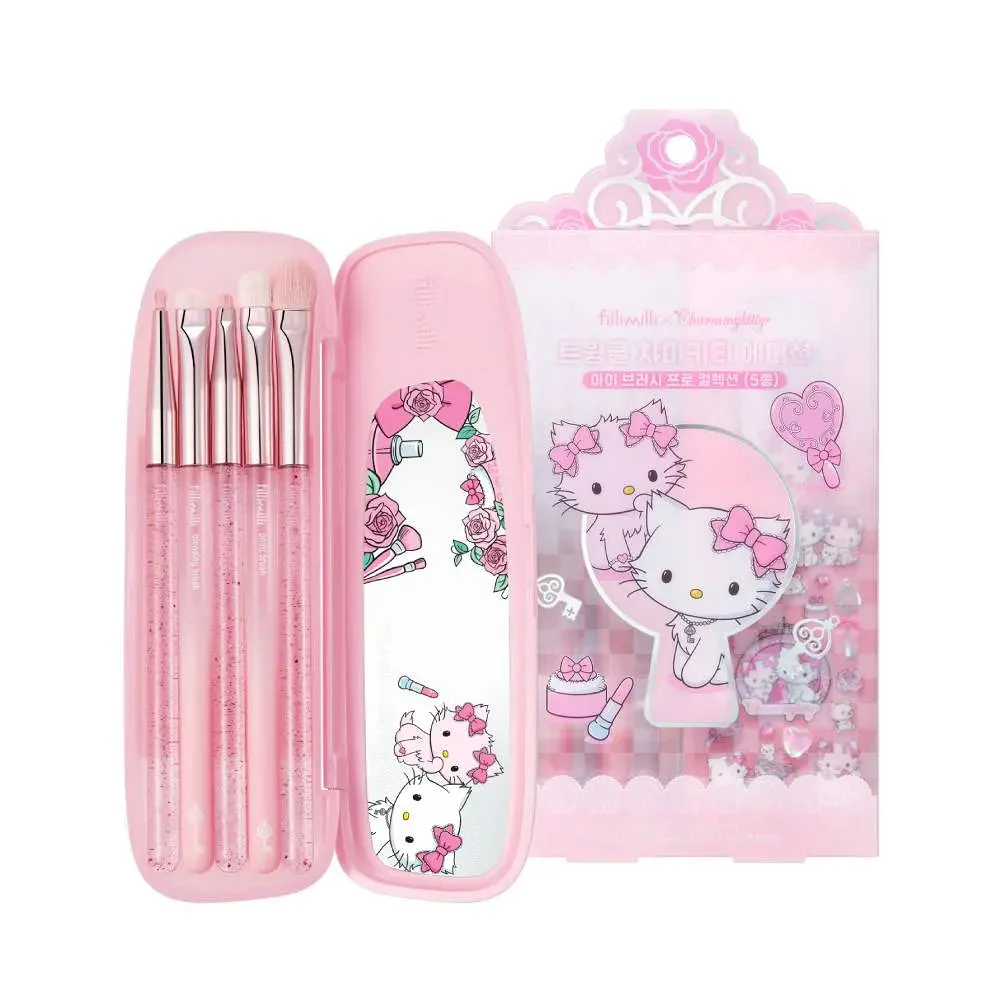 [Fillimilli X CHARMMYKITTY] Eye Brush Pro Collection (+ Rhinestone Sticker) - Image 3