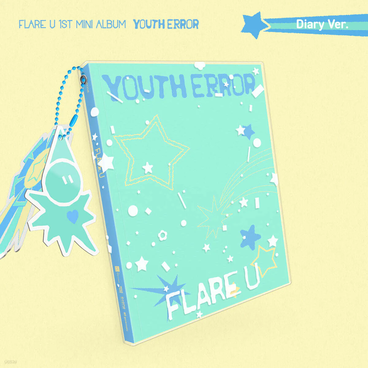 FLARE U - 1st Mini Album YOUTH ERROR (Diary Ver.)
