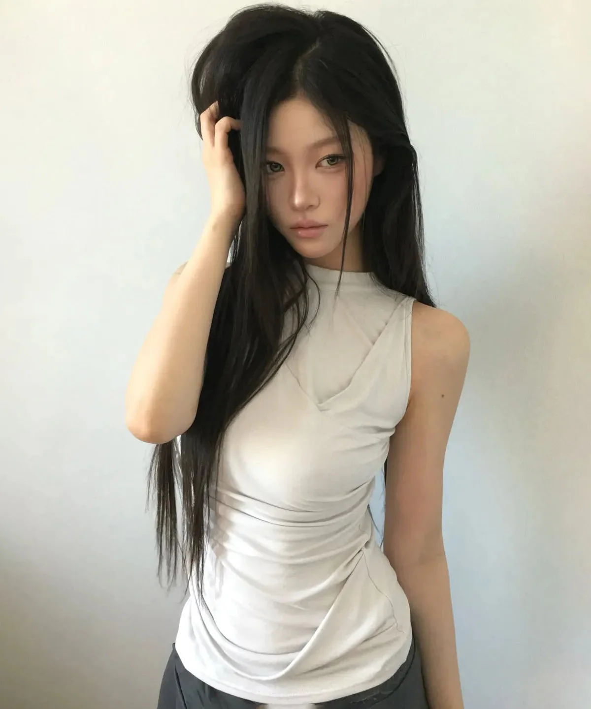 FLARE UP Draped Sleeveless Top 3 colors