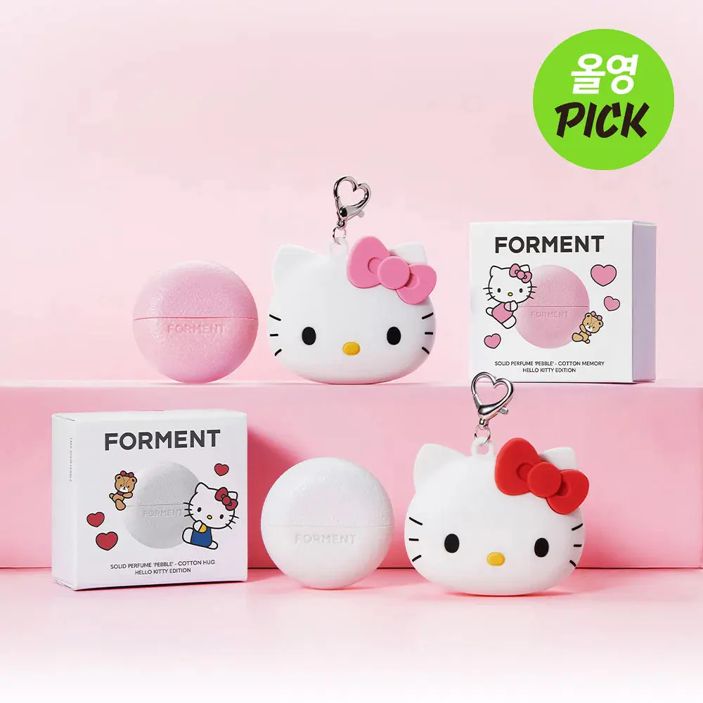 [FORMENT X HELLO KITTY] FORMENT SOLID PERFUME PEBBLE (+Keyring) - Image 2