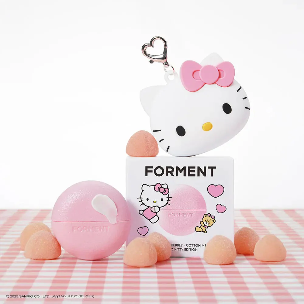 [FORMENT X HELLO KITTY] FORMENT SOLID PERFUME PEBBLE (+Keyring) - Image 4