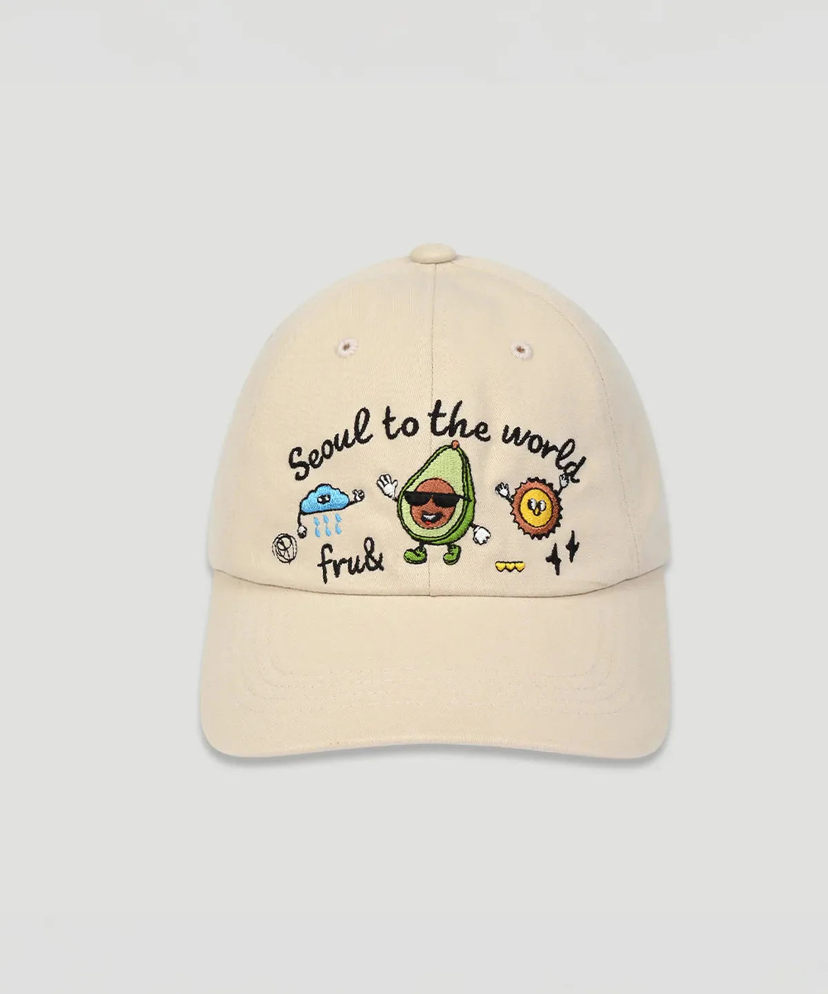 fru& Seoul Multi Logo Ball Cap - Image 2